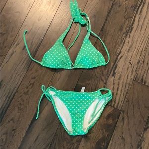 Victoria Secret swim suit.